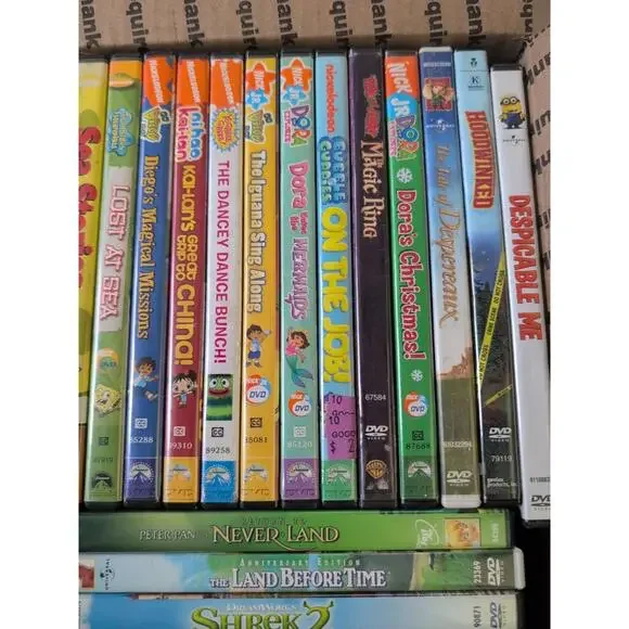 Lot Of 20 Nickelodeon Nick At Night And Other Various Kids DVDs - T6#819